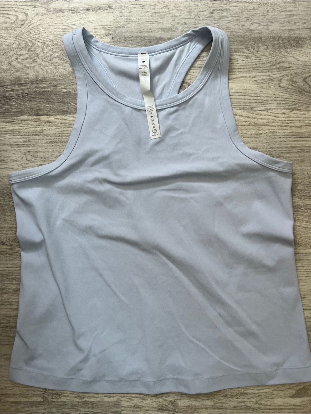 lululemon athletica Light Blue Racerback Tank - Women's